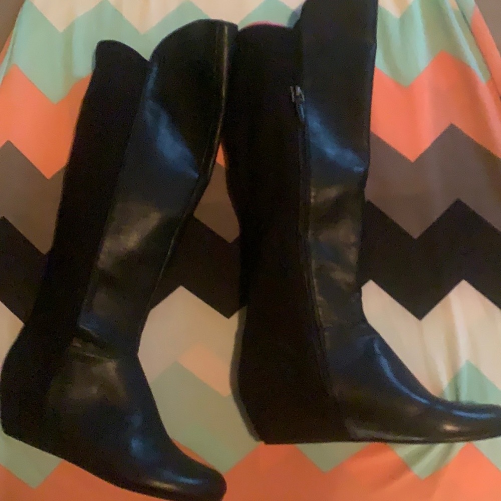 Abound just over the knee black boots~ NWT